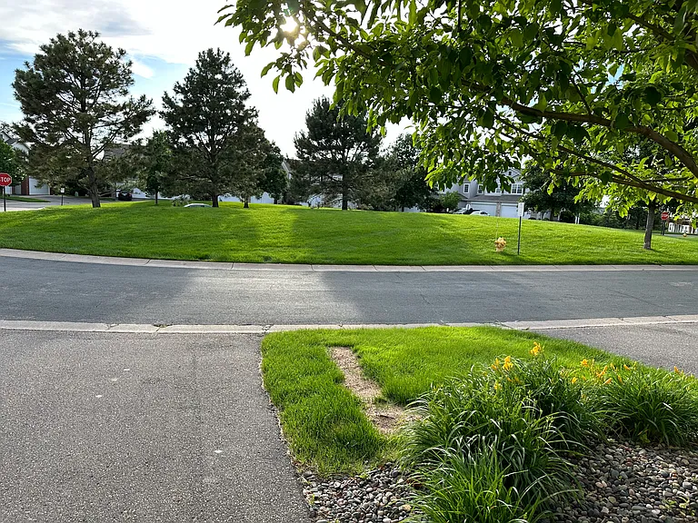 View from the front of the house