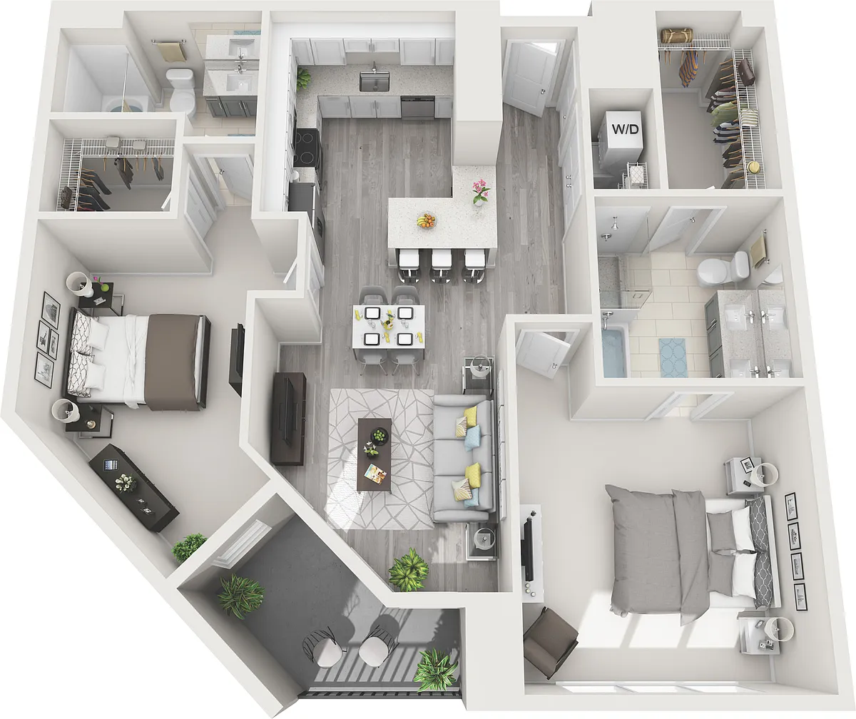 Floor plan B8