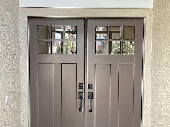 New front doors