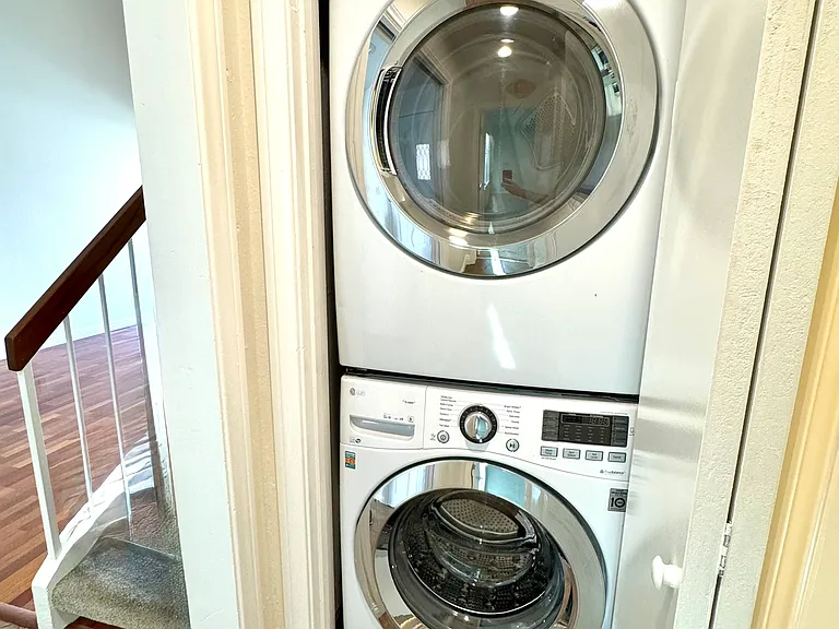 Washing machine and dryer.