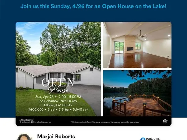 234 Shadow Lake Dr SW, Lilburn, GA 30047