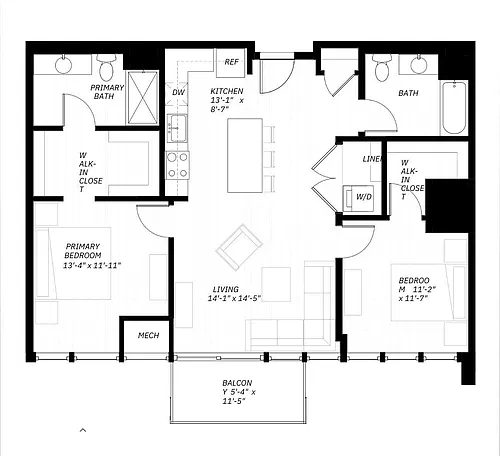 Floor plan C1