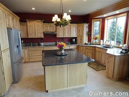 Custom Hickory Cabinetry Kitchen