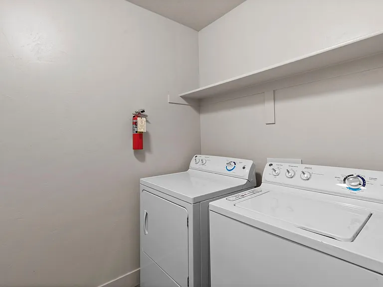 3 bedroom unit- Laundry room on main floor