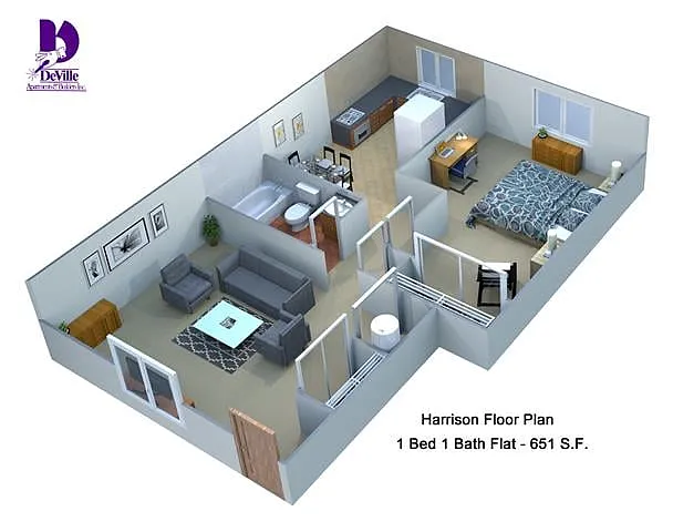 Floor plan Harrison