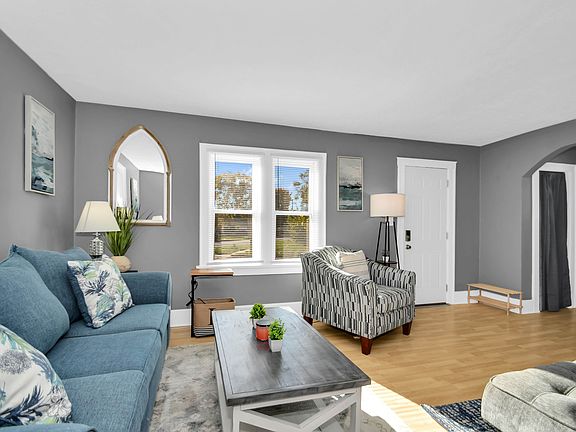 Sunny Living Room for relaxing and entertaining.