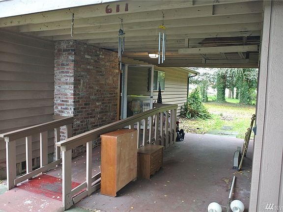 carport parking with storage space. 