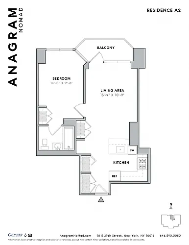 Floor plan A2
