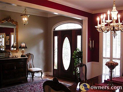 Large, open foyer