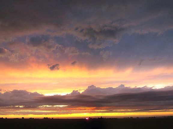 Sunrise view.