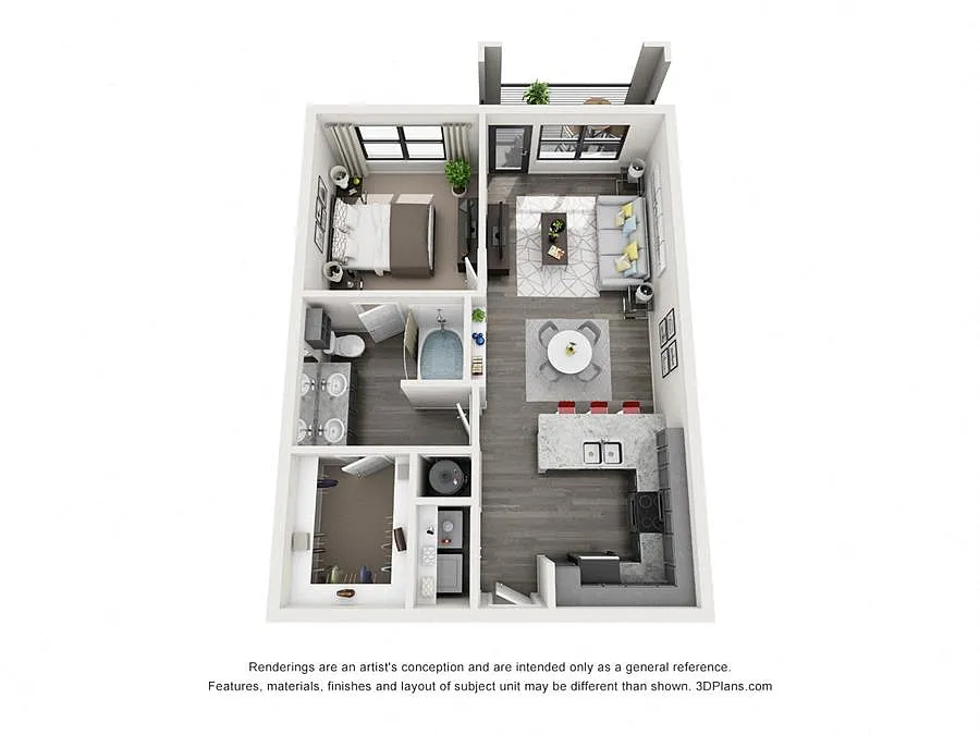 Floor plan The Sinatra