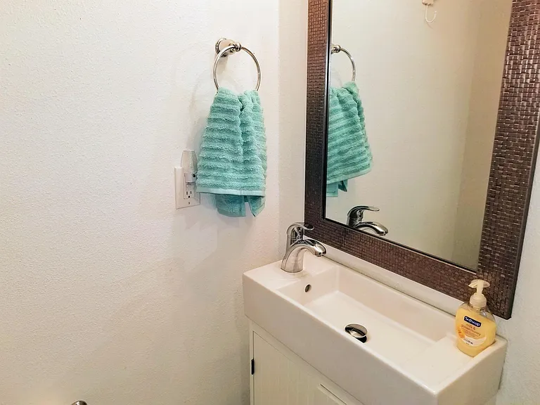 Guest Half Bath on First Floor
