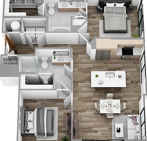 2 Bed / 2 Bath 2 Bed / 2 Bath
