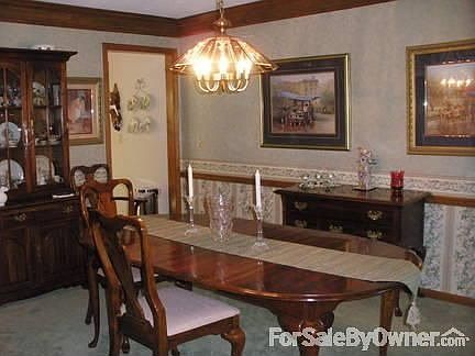 Formal Dining Room view from Foyer