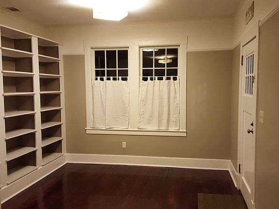 Front entry with built-ins