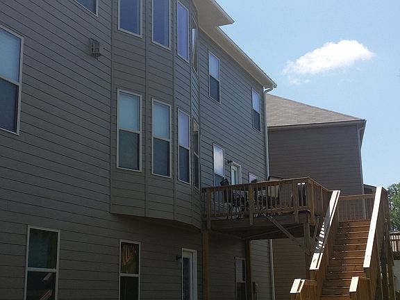 Back Porch with Stairs