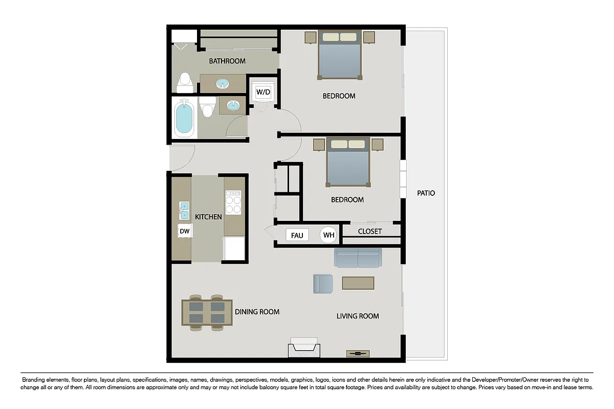 Floor plan Dandelion
