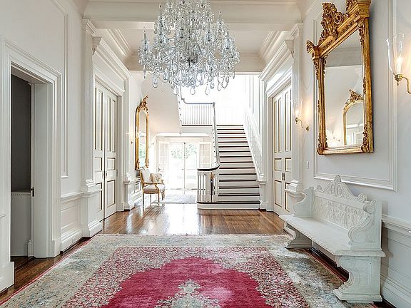 The grand entrance foyer