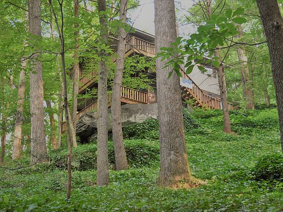 View of two deck levels