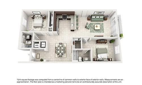 Floor plan Model B1