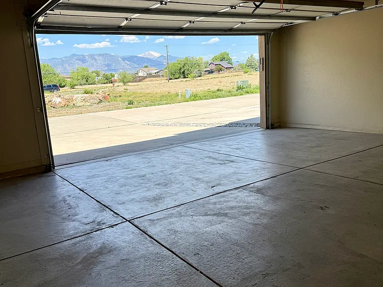 Yes, that's the view from your garage :)