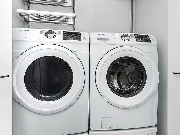 Left Bank Washer and Dryer