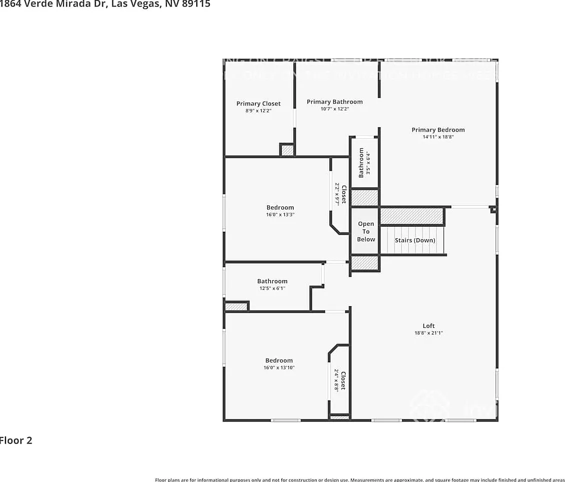 1864 Verde Mirada Dr Las Vegas, NV 89115 — Photo 3