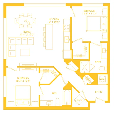 Floor plan B6