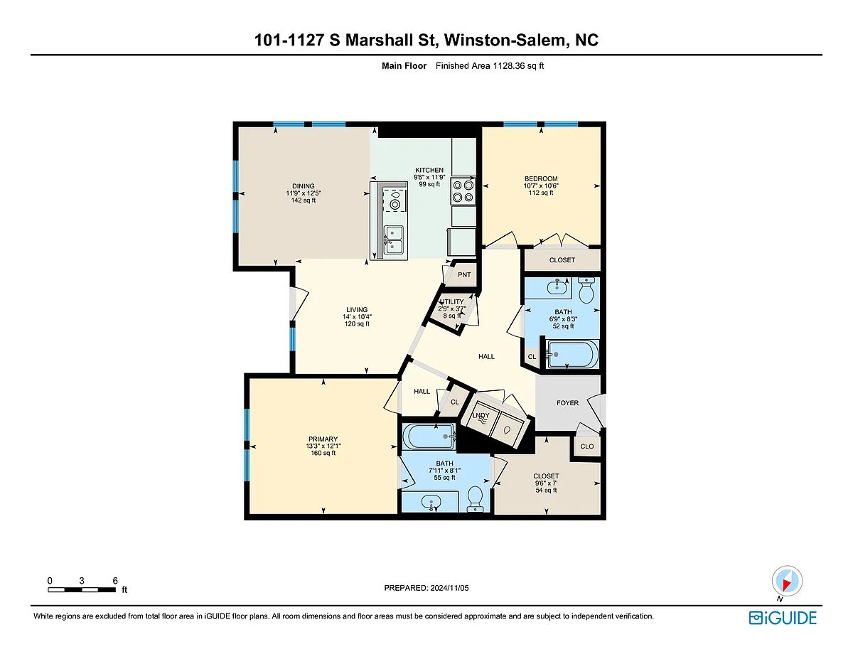 Floor plan Two Bedroom 1