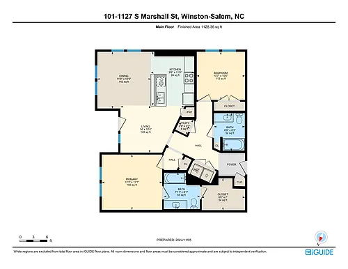 Floor plan Two Bedroom 1