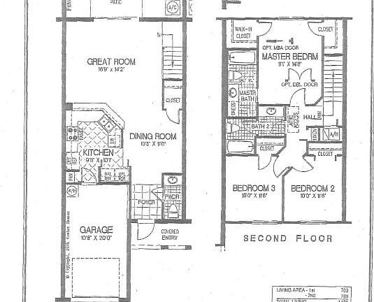 Allegheny Floor Plan Timberwalk