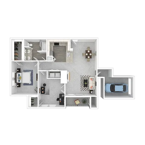 Floor plan Seabrook Garage