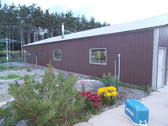 Wood furnace, cement floors