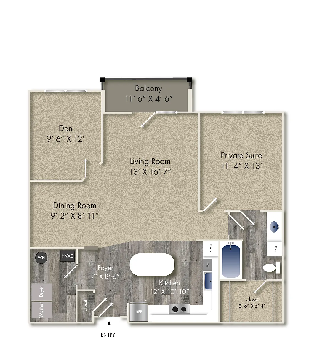 Floor plan Bezel