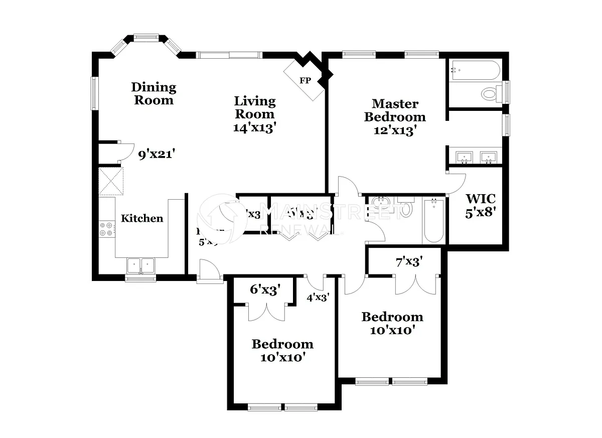 Floor Plan - 5165 Julip Dr