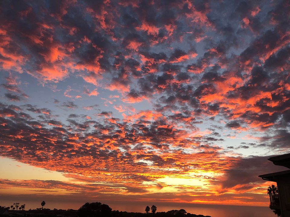 Sunset from balcony