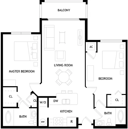 Floor plan B2
