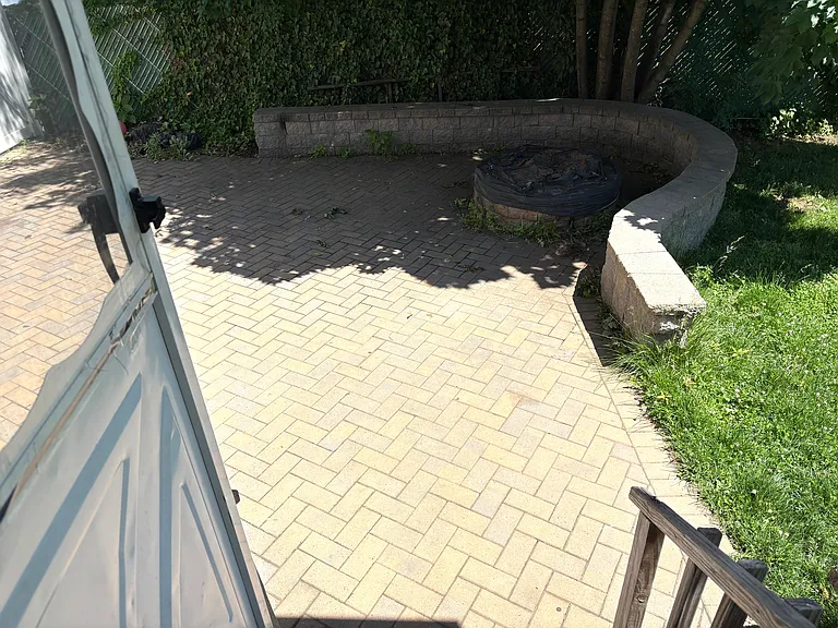 Stone patio