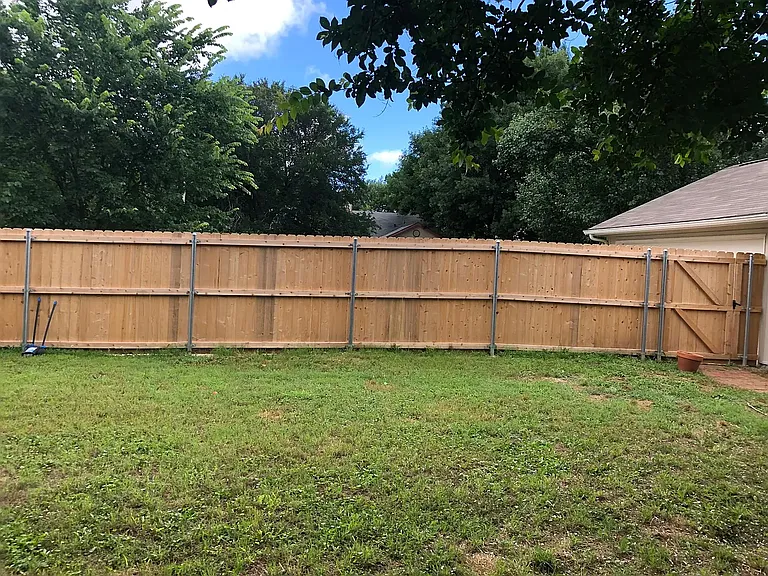 New fence.