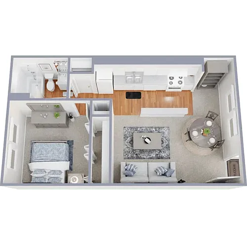 Floor plan The Uptown