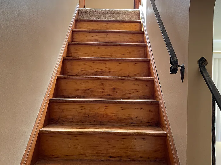 Staircase upstairs