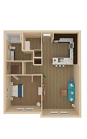 Floor plan Sanctuary
