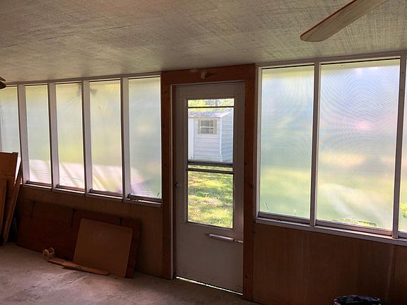 Covered back porch