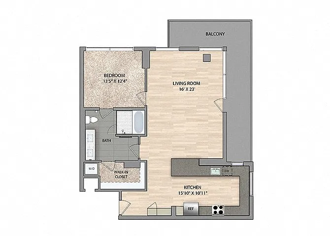 Floor plan A13