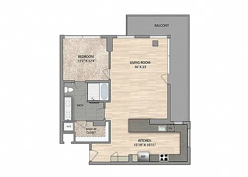 Floor plan A13