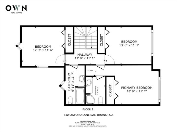 142 Oxford Ln, San Bruno, CA 94066