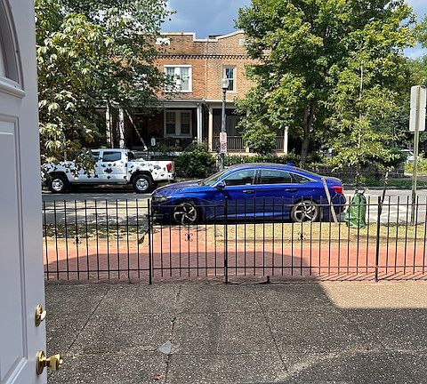 View from front door