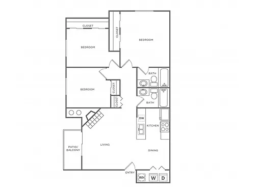 Floor plan C1R