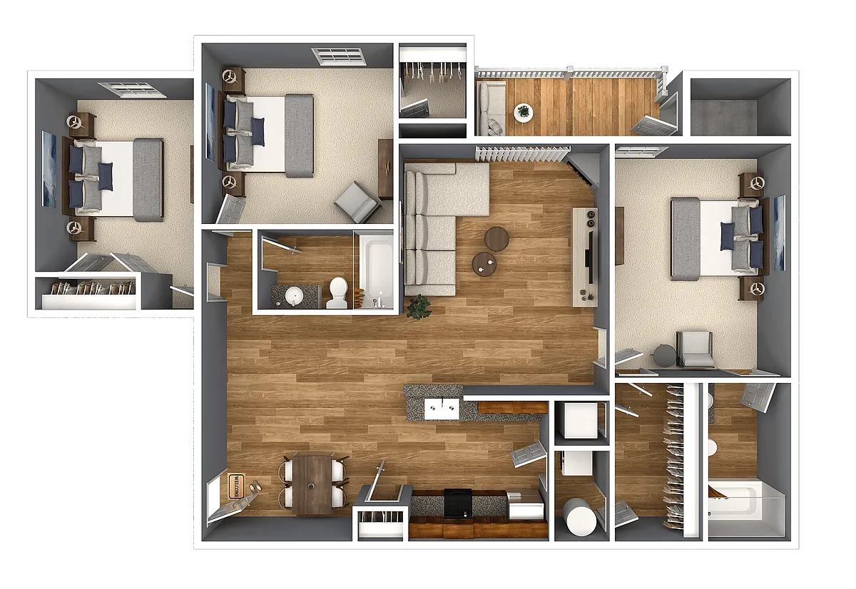 Floor plan The Cedar