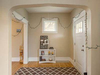 Front door entrance area